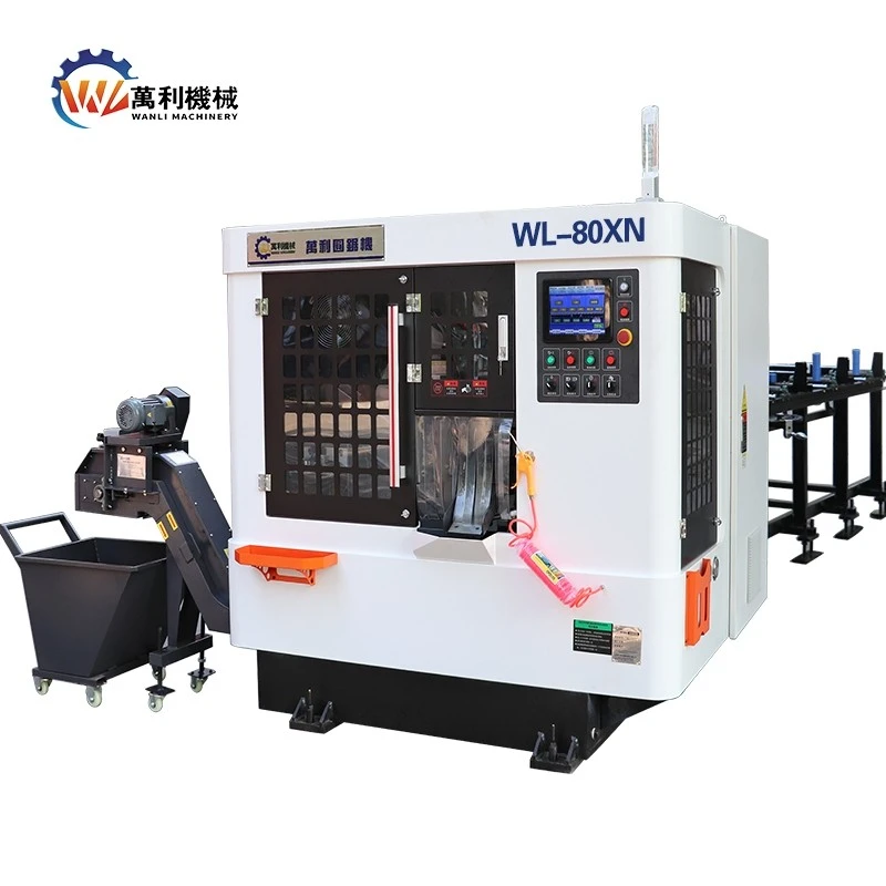 Shandong Wanli Precision Circular Saw Machine High Speed Cold Saw Machine Manufacturer Processing Cutting Equipment Model WL80XN